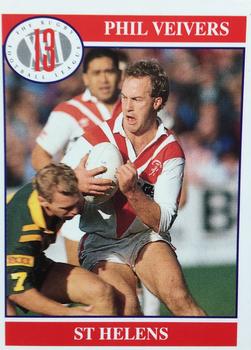 1991 Merlin Rugby League #76 Phil Veivers Front